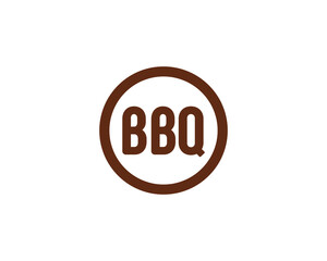 BBQ Logo design vector template