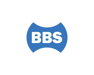 BBS logo design vector template