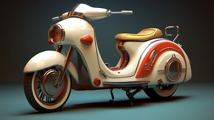 Fototapeta premium Modern Motorcycle