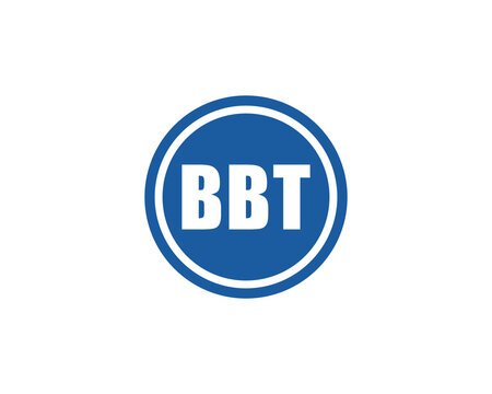 BBT Logo design vector template