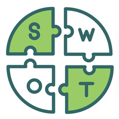 Swot Matrix Icon