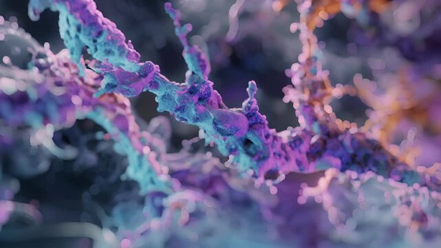 An electron tomography animation capturing the architecture of ion channels providing insight into their structure and function in neuronal signaling.