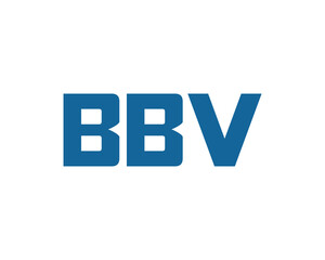 BBV logo design vector template
