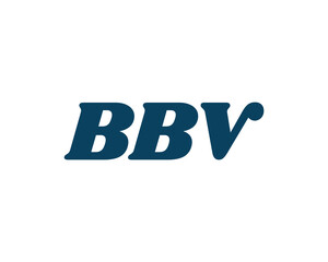 BBV logo design vector template
