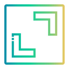 Fototapeta premium size icon