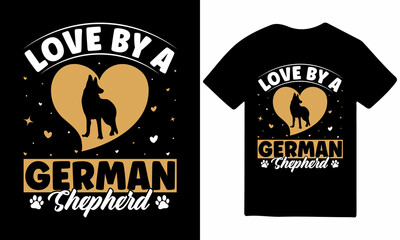 German shepherds dog tshirt design, vector tshit illustration design, new t-shit design, vector tshit design,New tshit designs, dog tshit, vintage t-shit designs, apparel, German shepherd Tshirt eps
