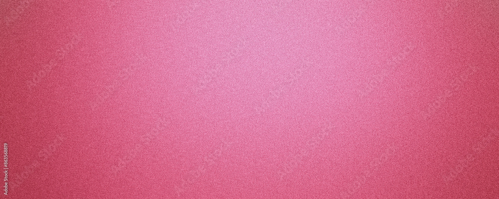 Poster soft gradient reflection on a pink metallic background