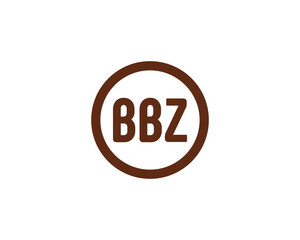 BBZ logo design vector template
