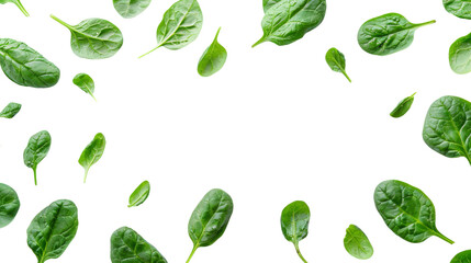 Green Floating Leaves Flying Leaves Green Leaf on transparent background