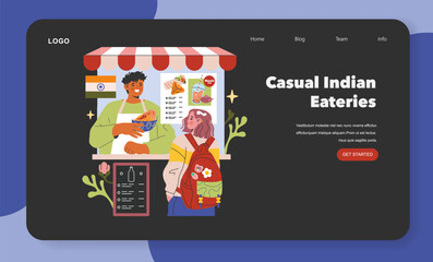 Multicultural Influence. Flat Vector Illustration