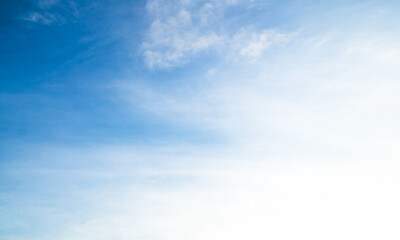 Nature Sky Cloud Blue Background Paronama Web Cloudy summer Winter Season Day, Light Beauty Horizon Spring Brigth Gradient Calm Abstract Backdrop Air Nature View Wallpaper Landscap Environment.