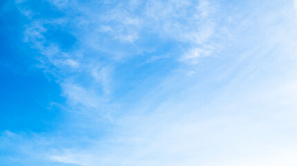 Obraz premium Nature Sky Cloud Blue Background Paronama Web Cloudy summer Winter Season Day, Light Beauty Horizon Spring Brigth Gradient Calm Abstract Backdrop Air Nature View Wallpaper Landscap Environment.