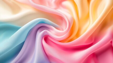 Obraz premium Abstract wallpaper with rainbow gradient, bright and cheerful colors, dynamic and lively design, ideal for playful and energetic spaces