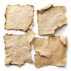 Fototapeta premium Old grunge torn paper