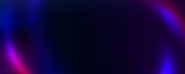 Purple light leak effect background. Film bokeh flare overlay. Vintage photo filter texture template. Exposed saturated photography wallpaper. Abstract blur neon ultraviolet gradient backdrop. Vector