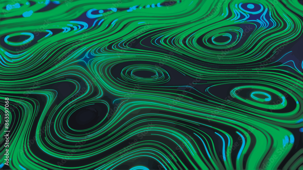 Poster abstract background of topographic map. contour map. 3d topographic map. valleys and mountains. geog