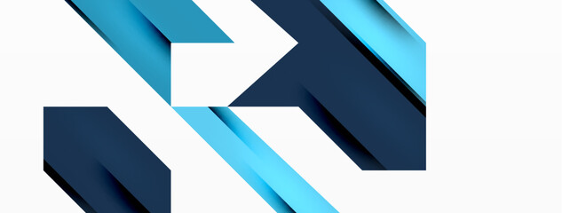 Speed and sport geometric background. Color lines dynamic template for wallpaper, banner, background or landing