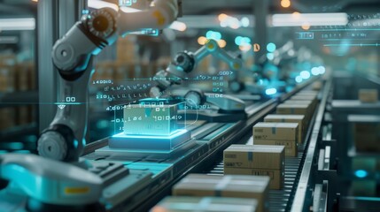 FutureFocused Robotic Precision in Modern Fulfillment Center