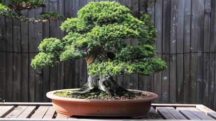 Bonsai Tree in Pot 