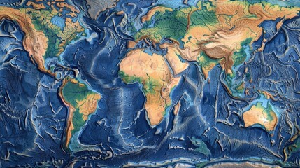 Currents Map: Explore Ocean Currents Movement Across the Earth's Surface