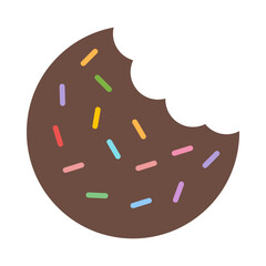Cookie Flat Icon Design