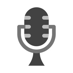Microphone Flat Icon Design