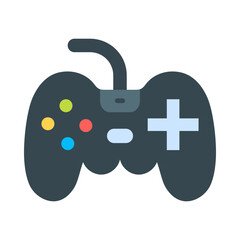 Game Console Flat Icon Design