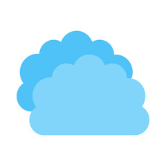 Cloud Flat Icon Design