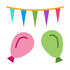 Decoration Flat Icon Design