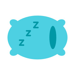 Pillow Flat Icon Design