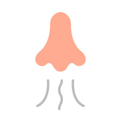 Smell Flat Icon Design
