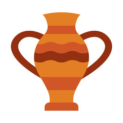 Vase Flat Icon Design