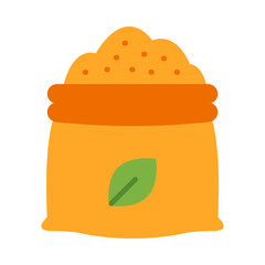 Fertilizer Flat Icon Design