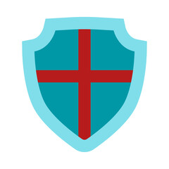 Shield Flat Icon Design