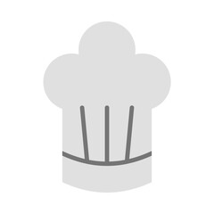 Chef Hat Flat Icon Design