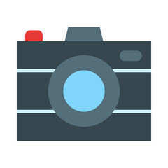 Camera Flat Icon Design