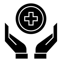 Obraz premium Healthcare icon symbol