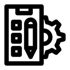 order processing, order management, order, purchase order, input order, project management outline icon