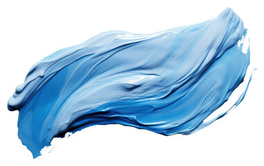 Fototapeta premium PNG Blue creativity splattered turquoise transparent background