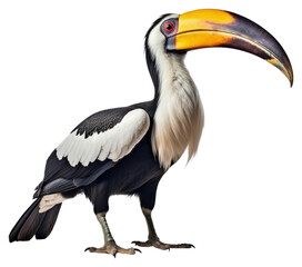 Obraz premium PNG A great hornbill a Buceros bicornis animal toucan.