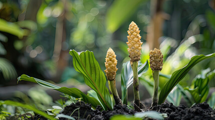 Obraz premium flowers in the forest