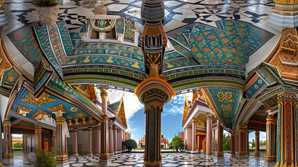 Obraz premium interior of the hagia sophia city