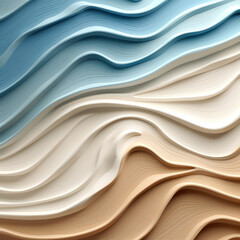 Fototapeta premium abstract background with waves
