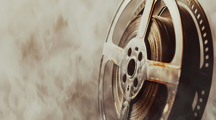 Illustration of film reels, symbolizing creativity in video content creation