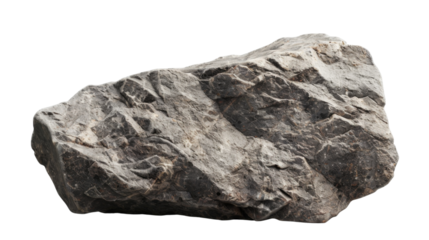 Heavy rock on transparent background