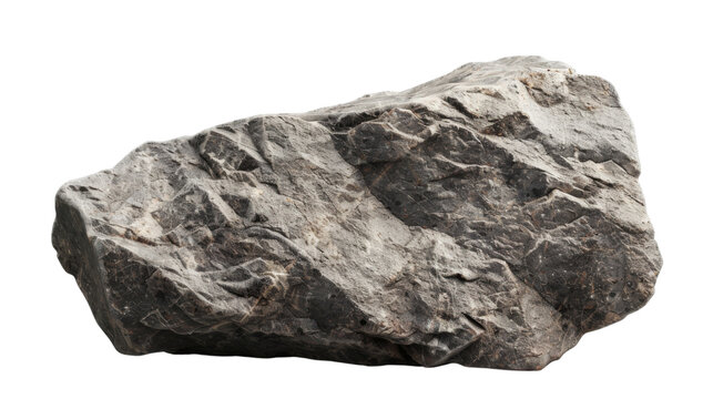 Heavy rock on transparent background