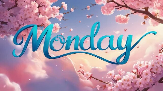 Monday Serenity with Cherry Blossoms