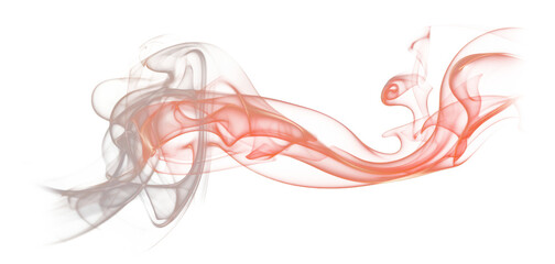 Fototapeta premium PNG Burning smoke effect backgrounds black black background.