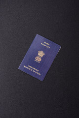 Physical paper international passport of Indian citizen