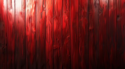 Obraz premium red wooden background